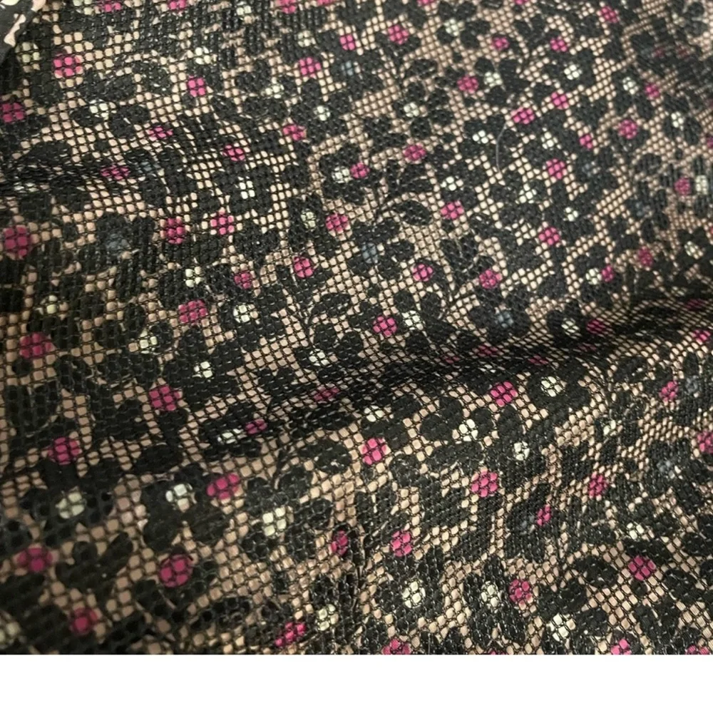 Vera Bradley Black Lay Flat Weekender - Picture 6 of 9